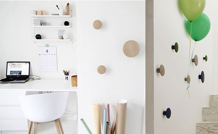 创意家具 - 附件|衣帽架|办公家具|设计师家具|圆点衣帽钩