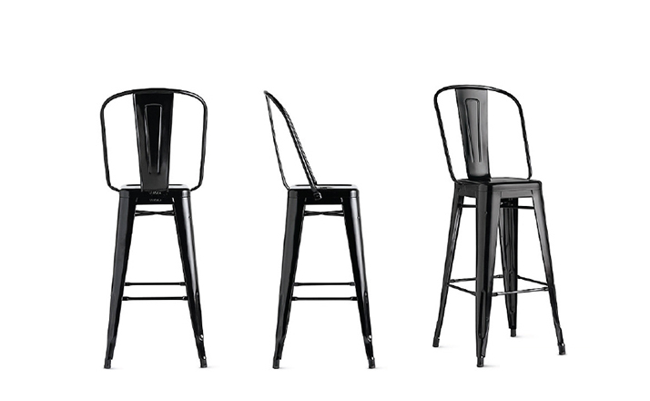 创意家具 - 坐具|吧椅/凳子|办公家具|设计师家具|tolix高背吧凳
