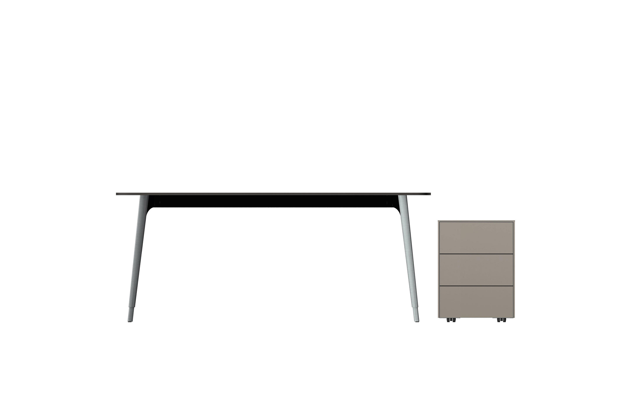 办公台|时尚中班台|办公家具|设计师家具|KEYPIECE MANAGEMENT DESK.独立班台