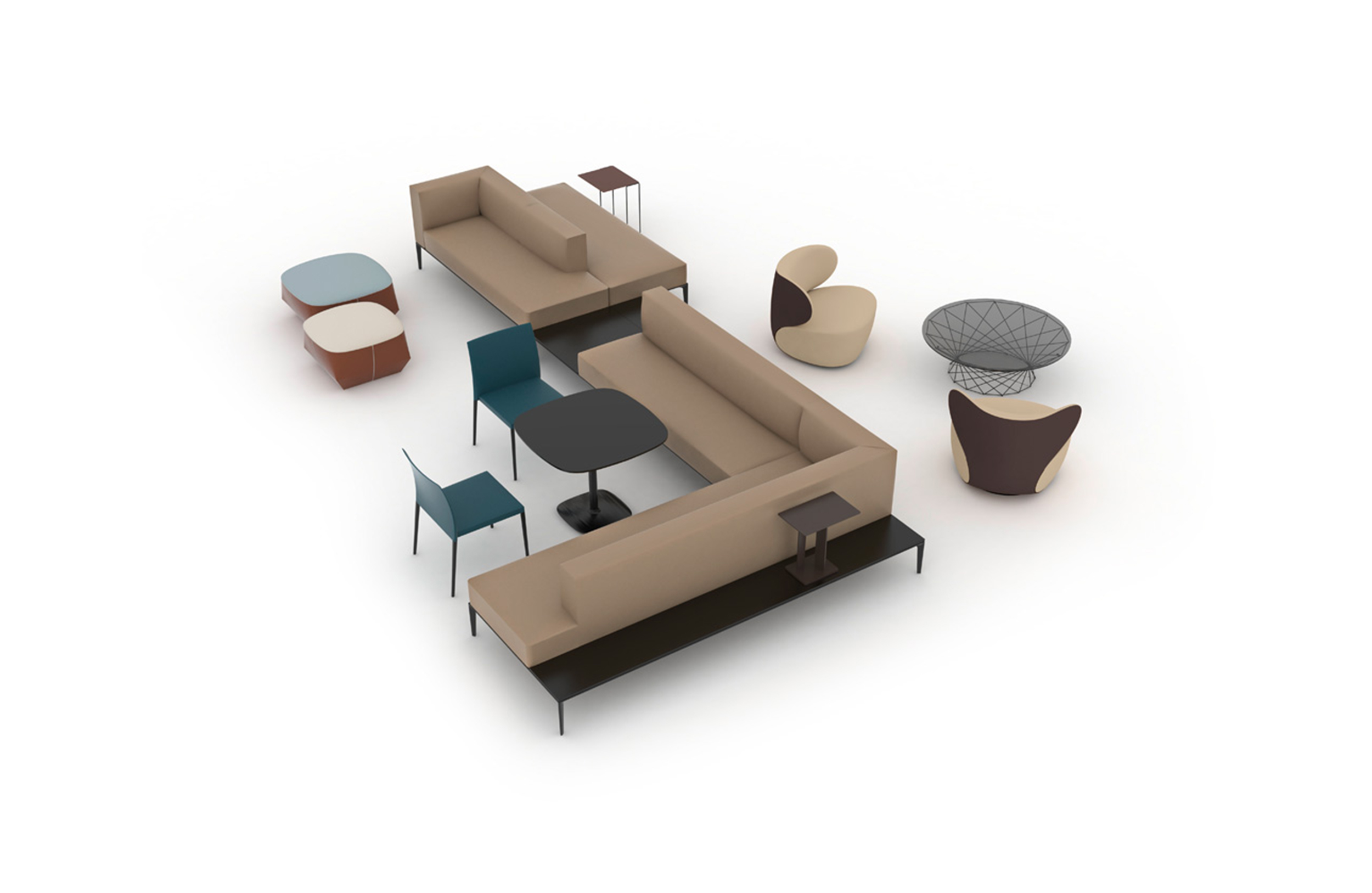 创意家具 - 坐具|沙发|办公家具|设计师家具|JAAN BENCH.沙发