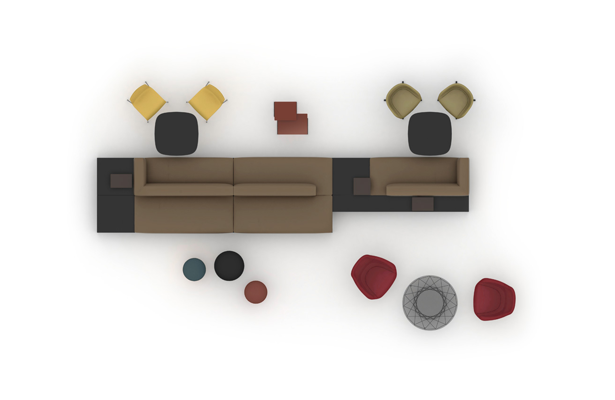 创意家具 - 坐具|沙发|办公家具|设计师家具|JAAN BENCH.沙发