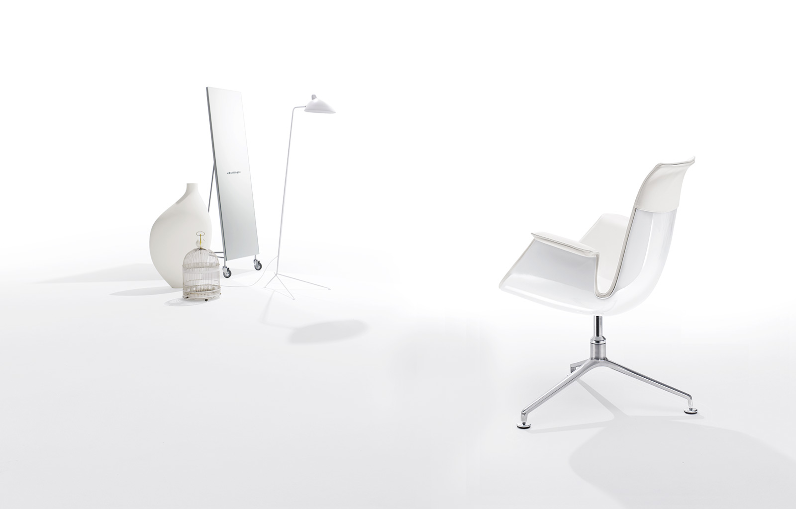 办公椅|现代真皮会议椅|办公家具|设计师家具|天鹅椅