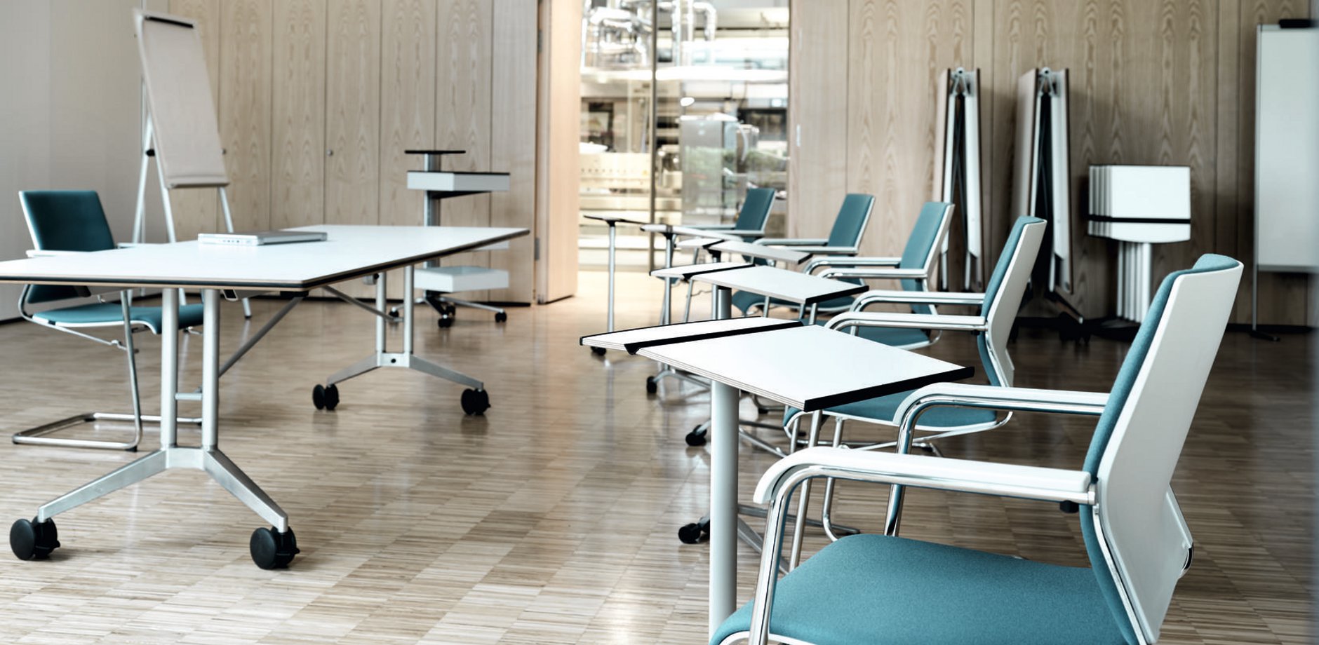 会议台|会议条桌|办公家具|设计师家具|Confair折叠桌