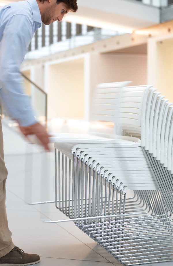 培训家具|布面培训椅|办公家具|设计师家具|艾琳233/1 培训椅