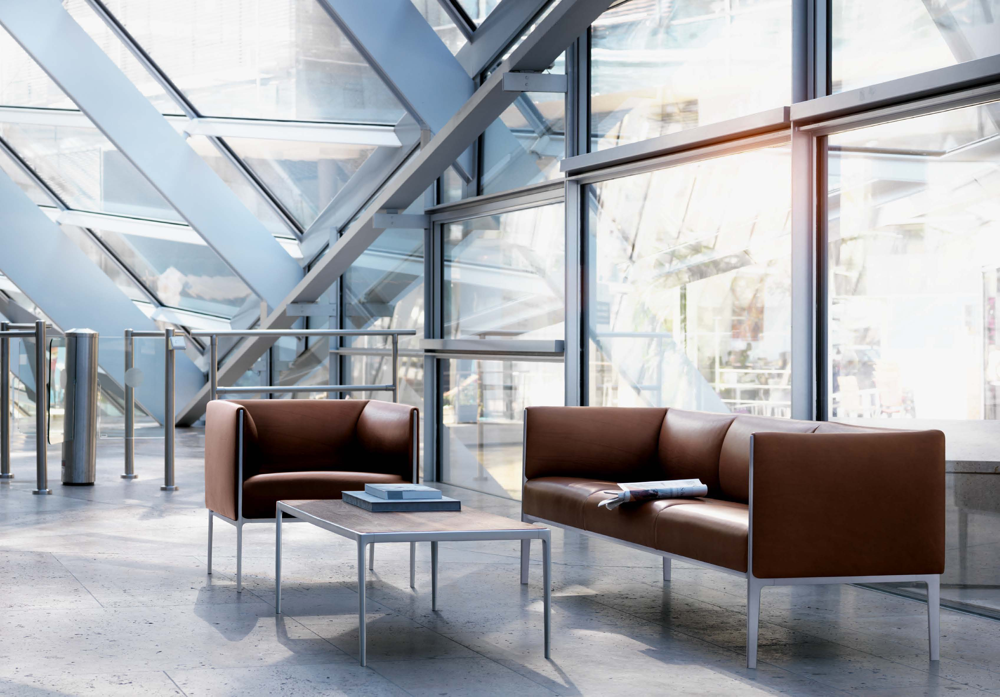 办公沙发|布面沙发|办公家具|设计师家具|Asienta会客沙发