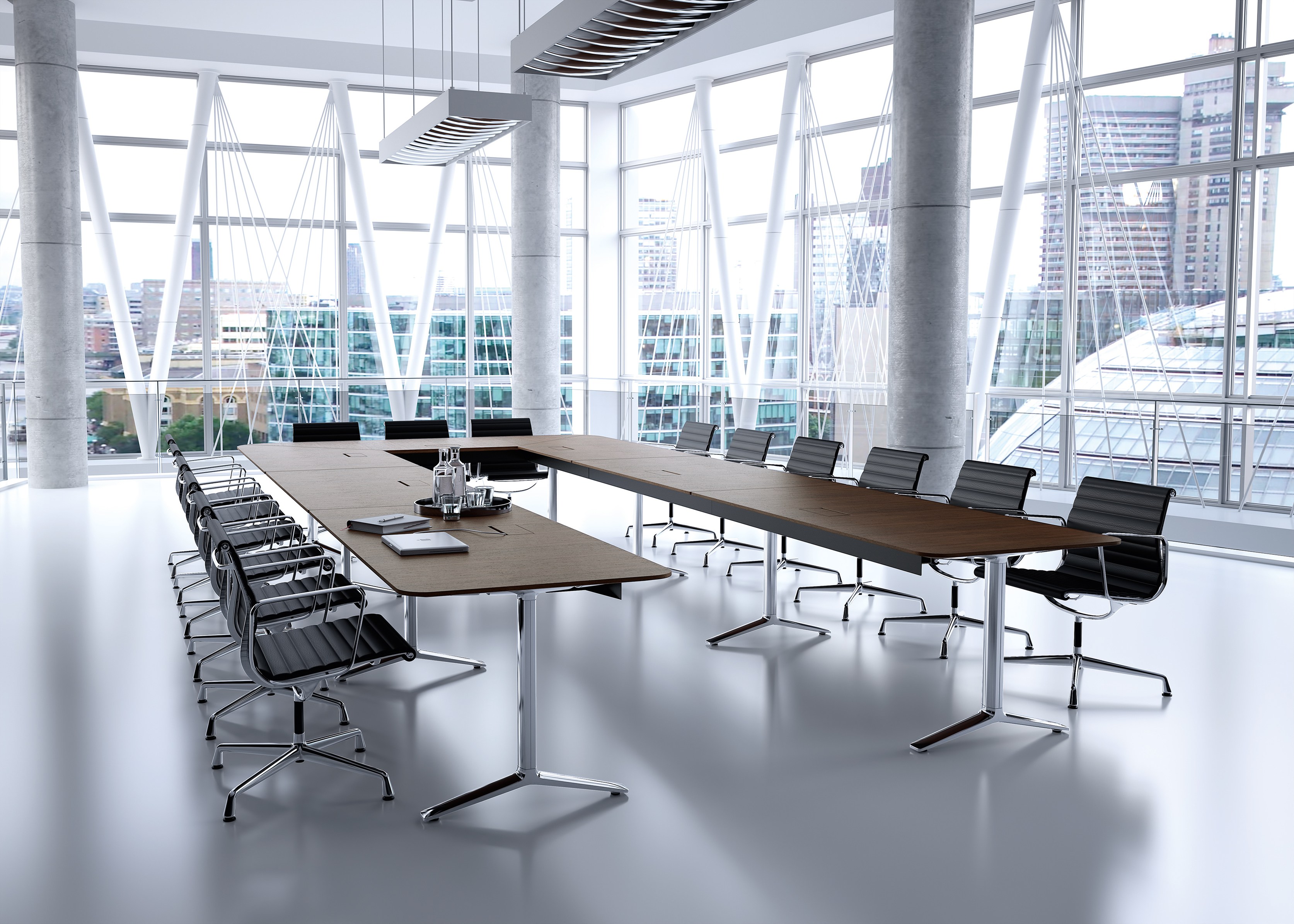 会议台|实木会议台|办公家具|设计师家具|Talk系列会议桌