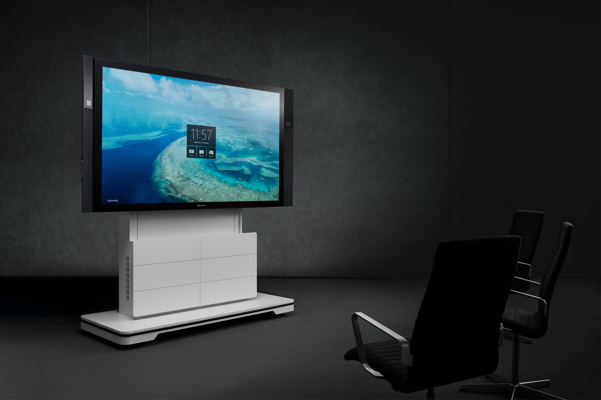 HUB视频系统|HUB视频应用|办公家具|设计师家具|S1视频会议系统桌