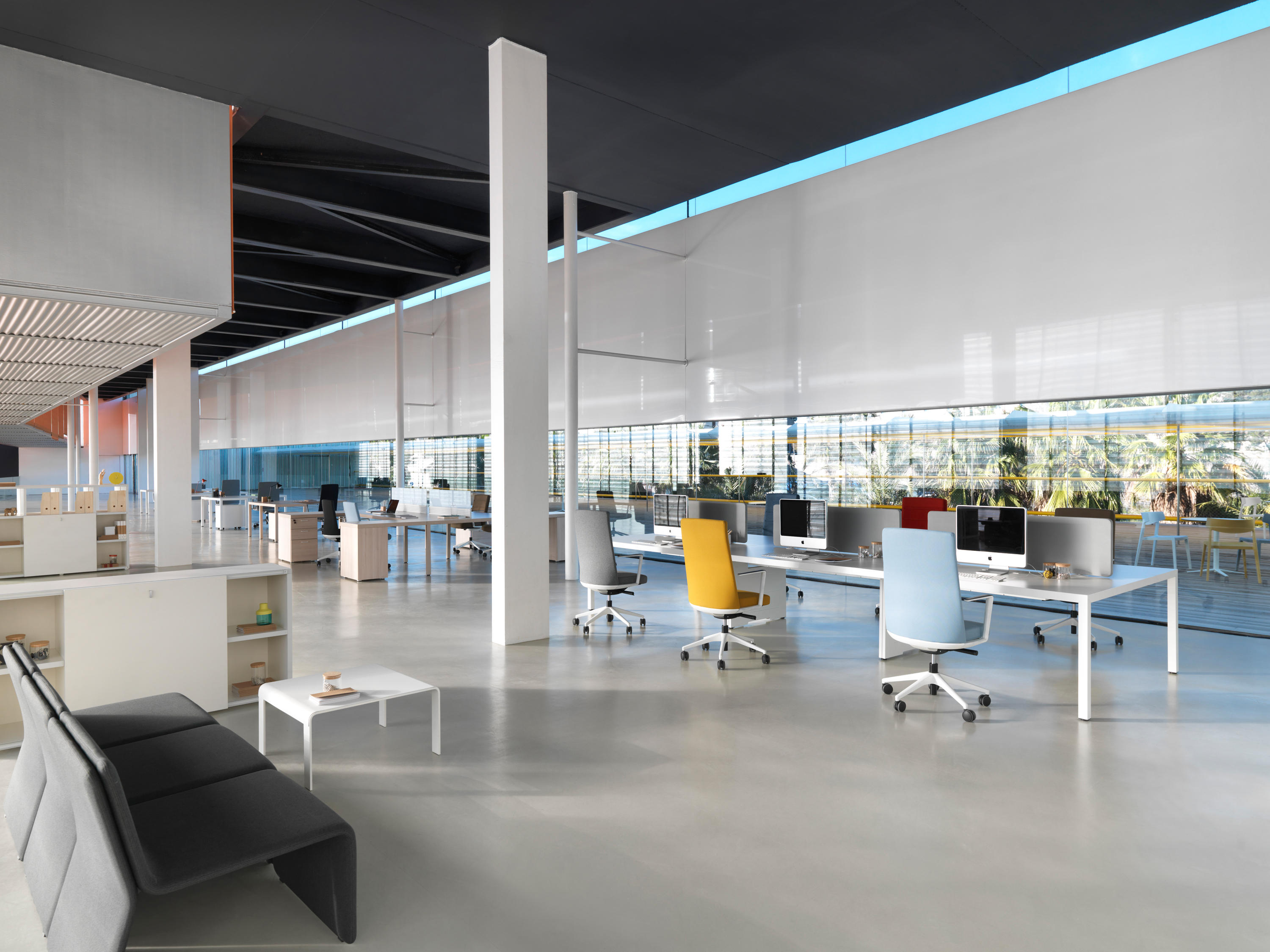 办公屏风|办公屏风系统|办公家具|设计师家具|PRISMA员工桌系列