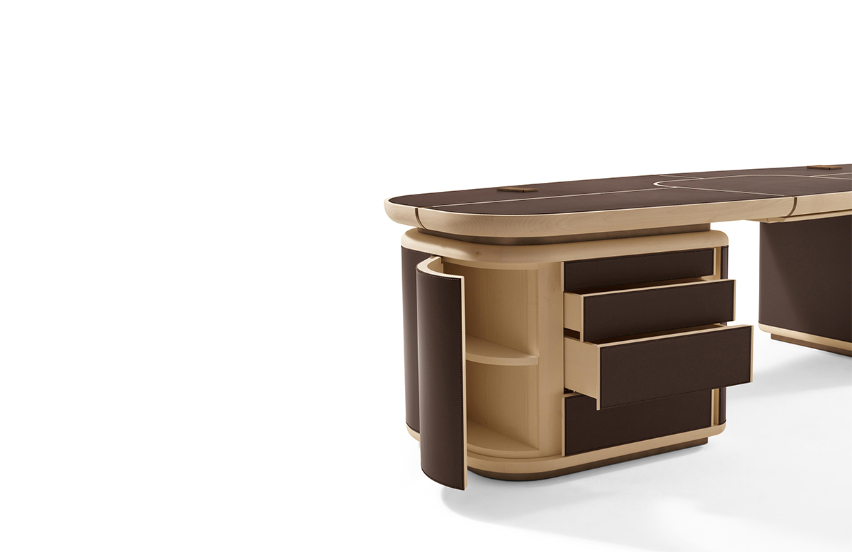 办公台|时尚大班台|办公家具|设计师家具|大亨办公桌