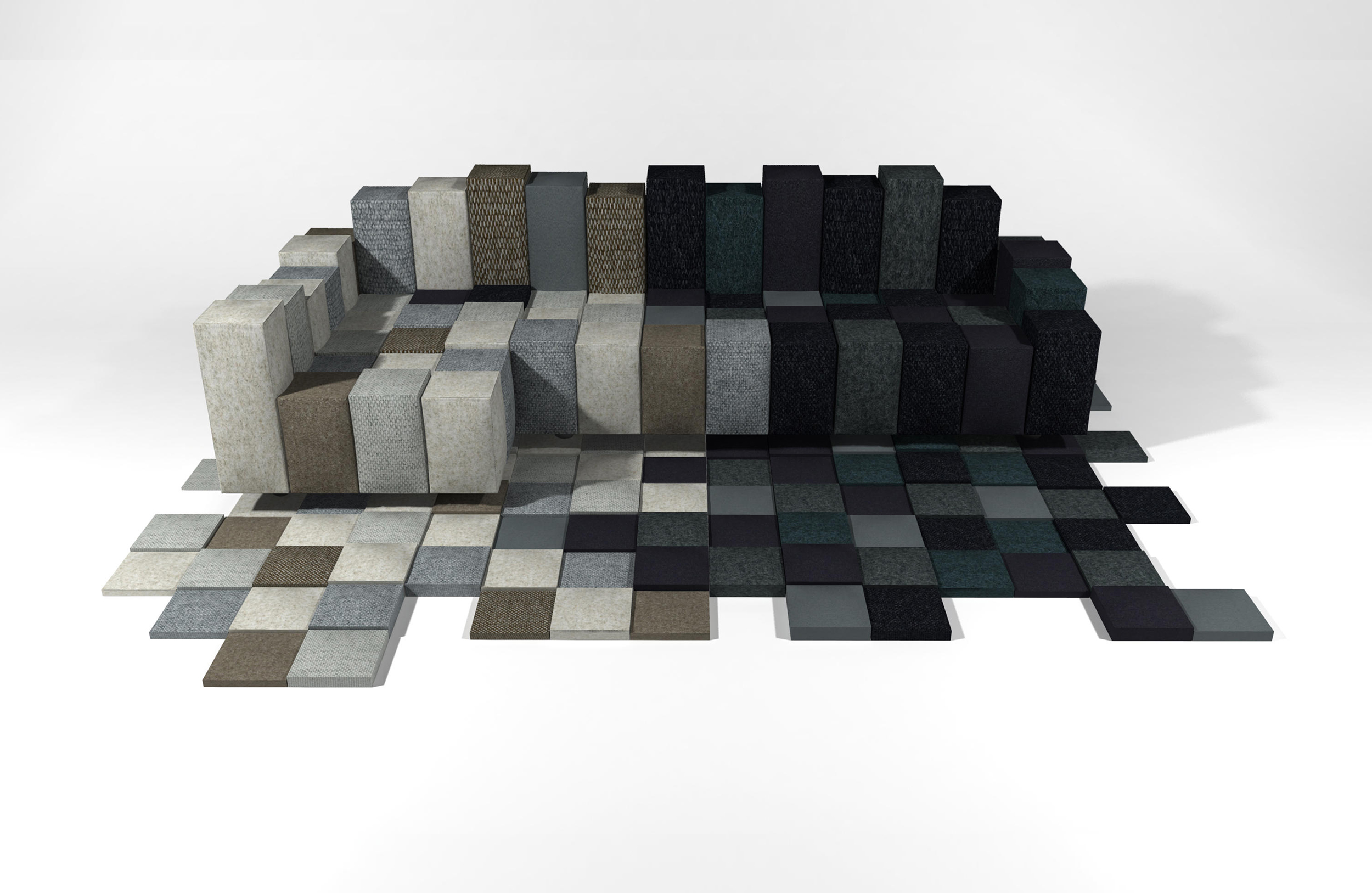 创意家具 - 附件||办公家具|设计师家具|Do-Lo-Rez拼接地毯